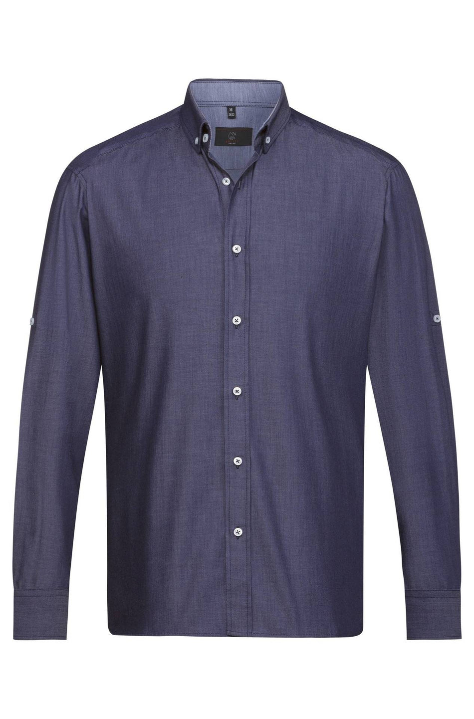 Greiff Herren-Hemd 1/1 RF Servic denimoptik marine