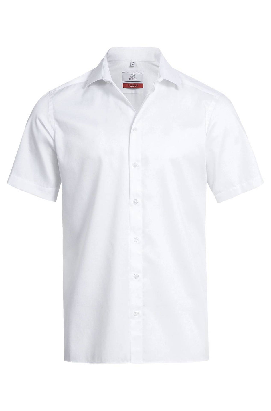 Greiff Herren-Hemd 1/2 RF Premiu weiß