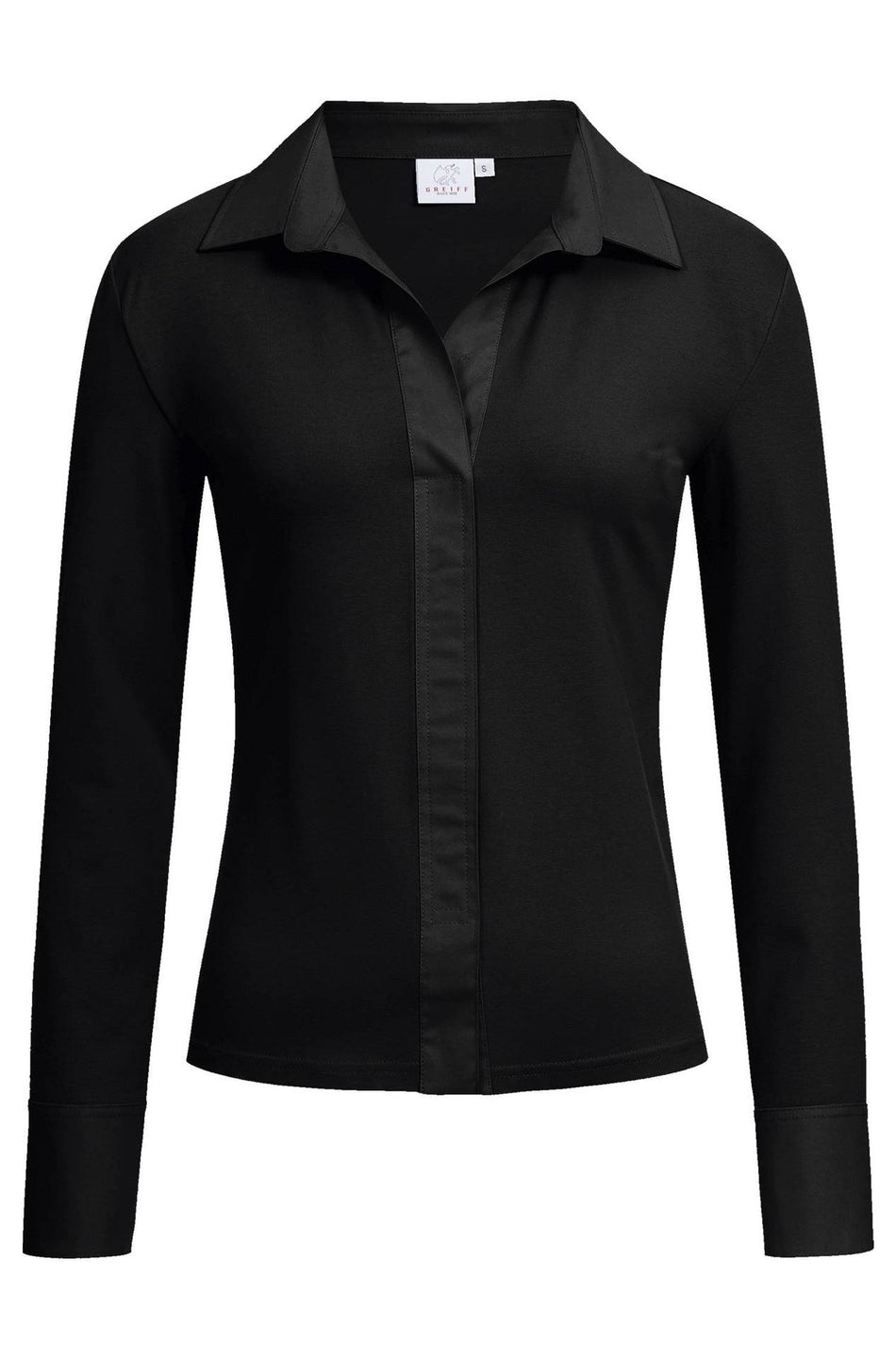 Greiff Damen Shirtbluse RF schwarz