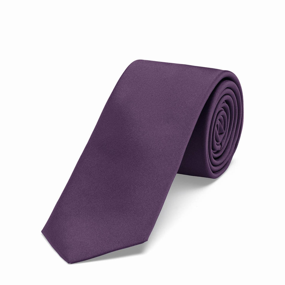 Greiff Krawatte Slimline lila