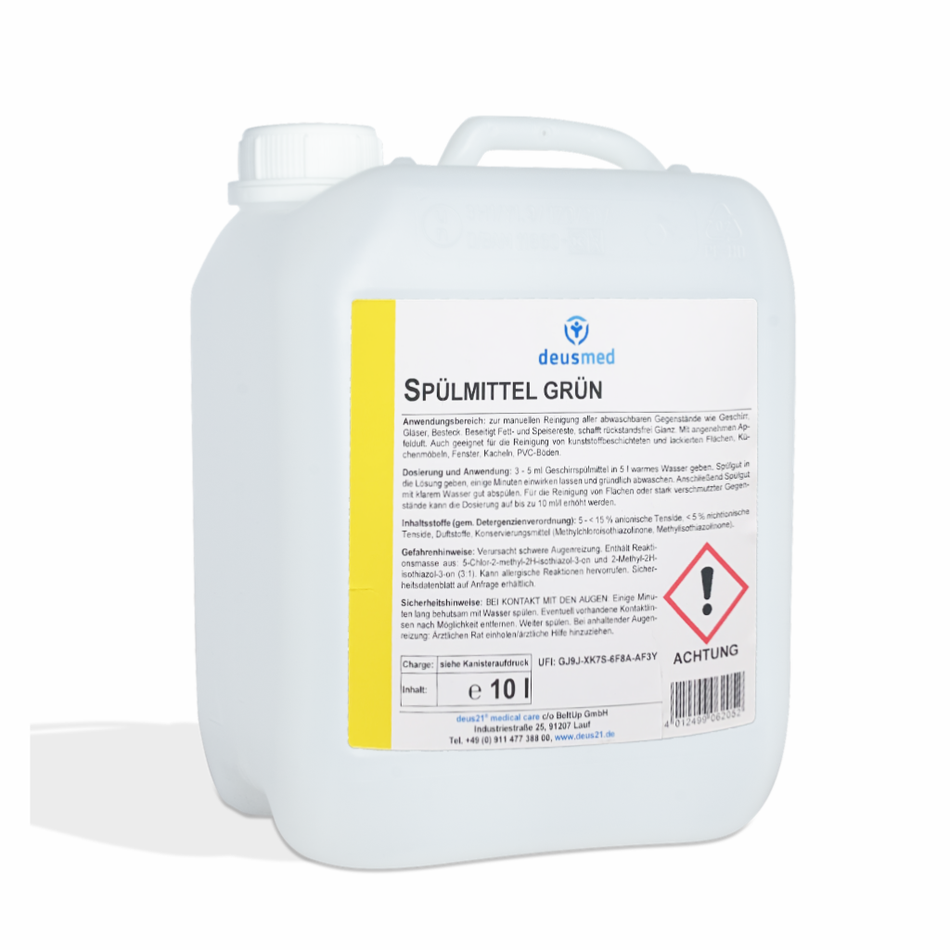 Deusmed Spülmittelkonzentrat 10 Liter APFEL