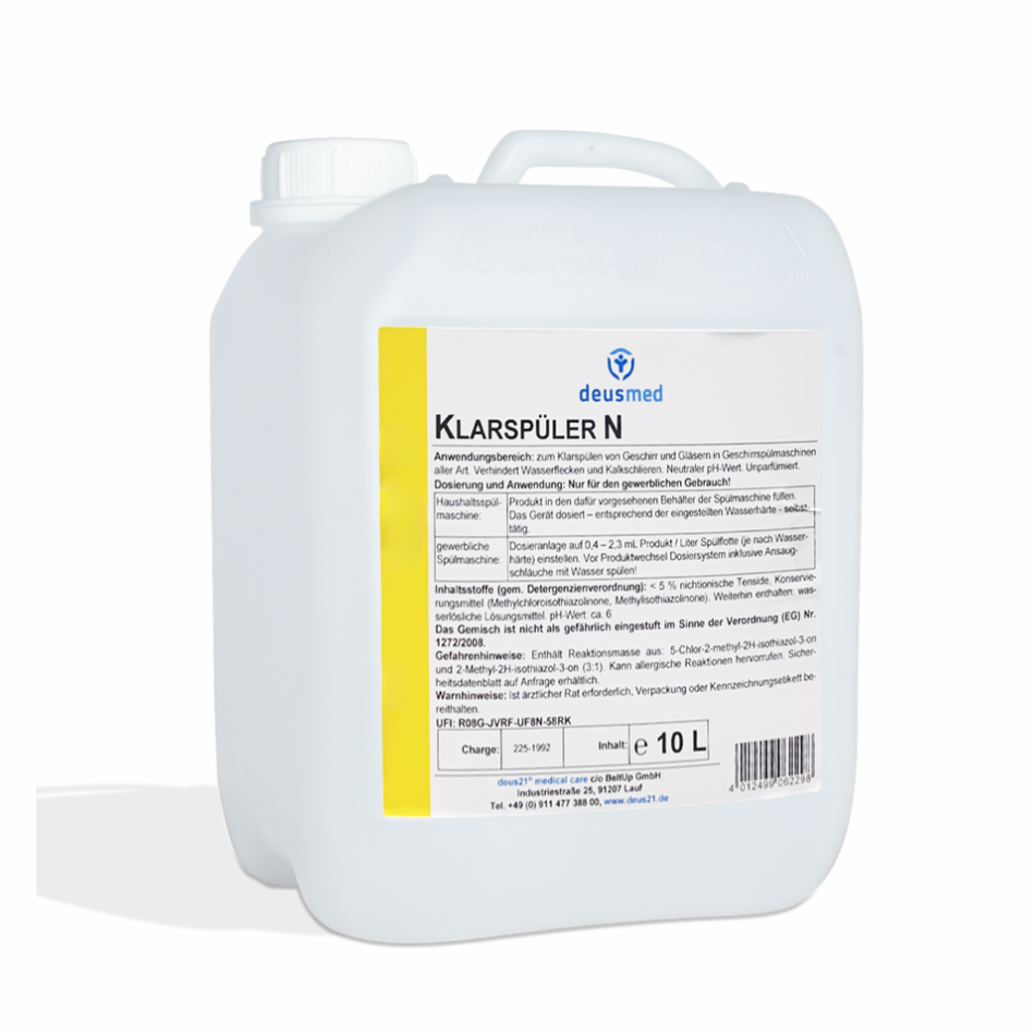 Deusmed Maschinenklarspüler | 10 Liter