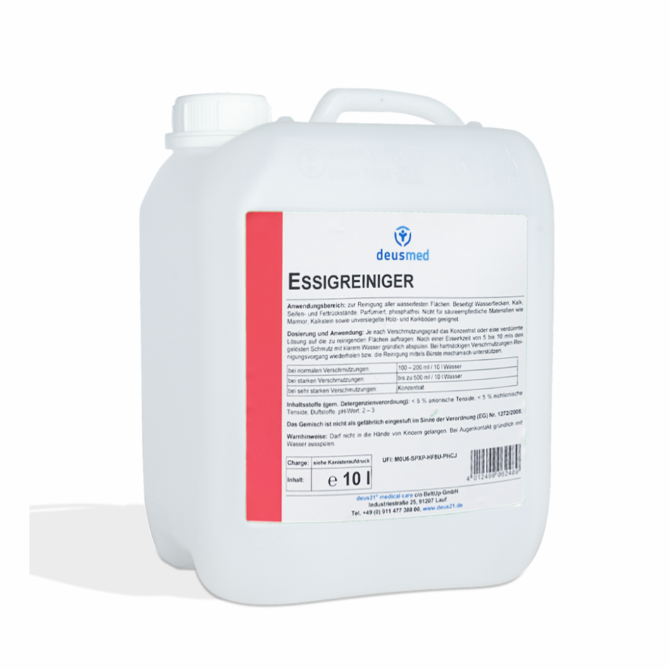 Deusmed Essigreiniger 10 Liter Kanister