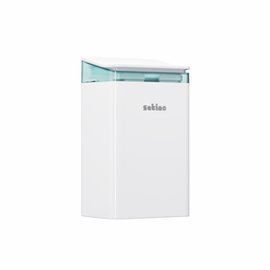 Hygienic waste bin, white, 5 liters