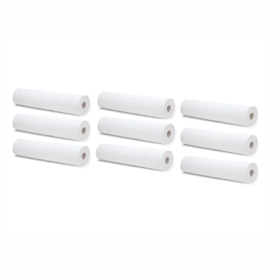 Liegenabdeckungen | 2-lagig | Zellstoff | weiß |n 55cm x 50m | 9 Rollen