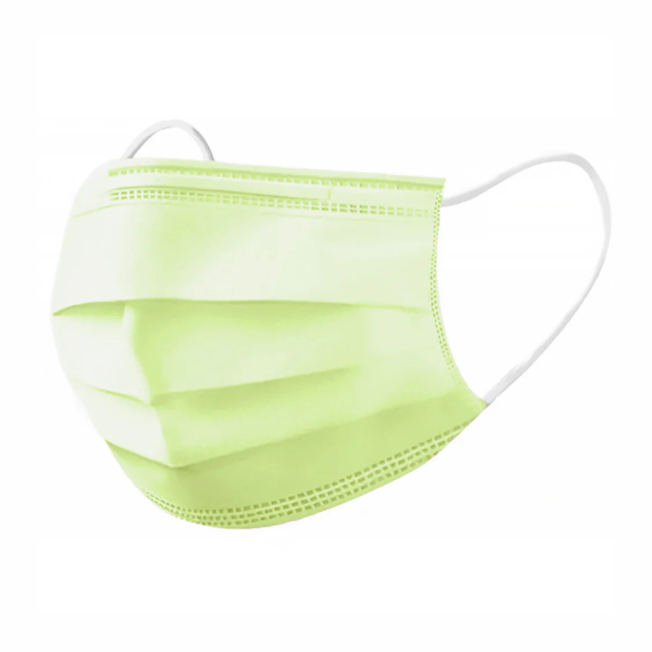 Mundschutz Typ IIR - OP-Mundschutz mit Gummiband I Grün 50 Stück/Box