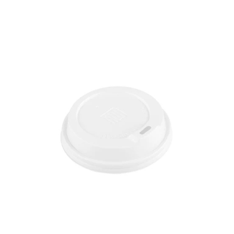Deckel für Kaffeebecher, PP, Weiß, 9 cm, 100Stk.