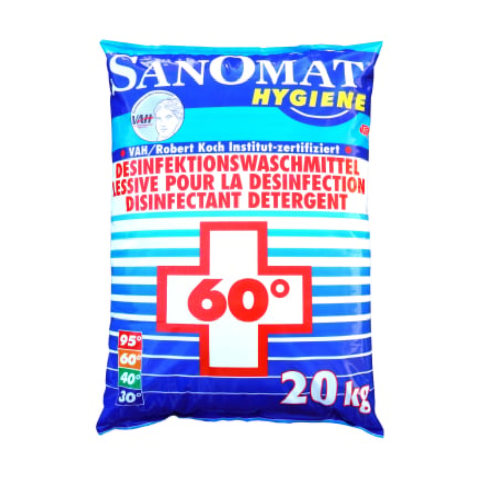 Desinfektionswaschmittel SANOMAT 20KG Sack, DGHM, VAH & RKI gelistet