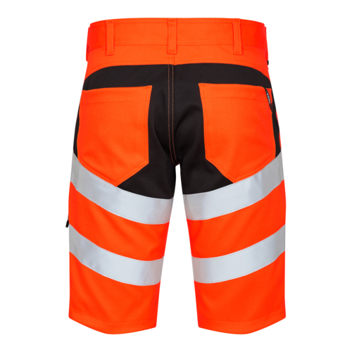 Safety Shorts Orange/Anthrazit Grau