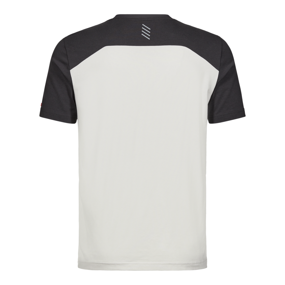 Entire T-shirt Bone White/Anthracite grey