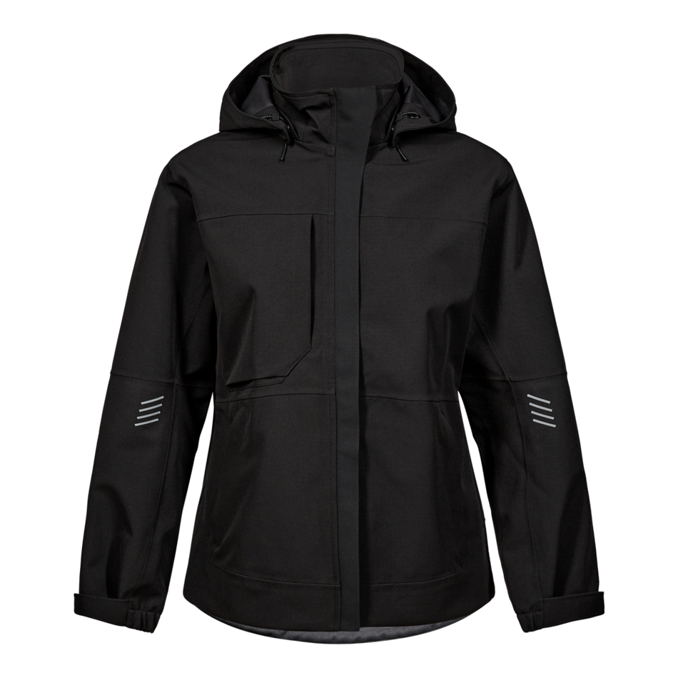 Entire Damen Shelljacke Schwarz