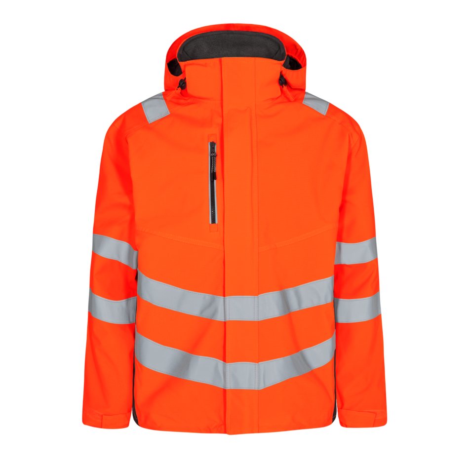 Safety Shell Jacke Orange/Anthrazit Grau