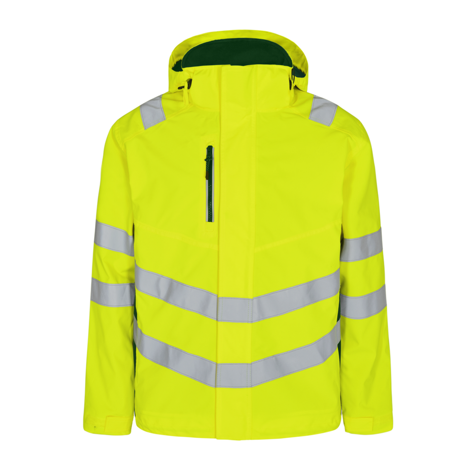 Safety Shell Jacke Gelb/Grün