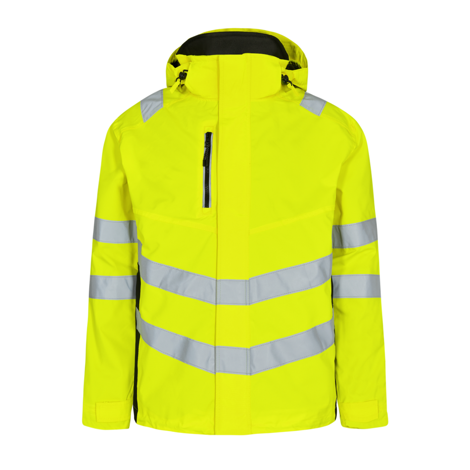 Safety Shell Jacke Gelb/Schwarz