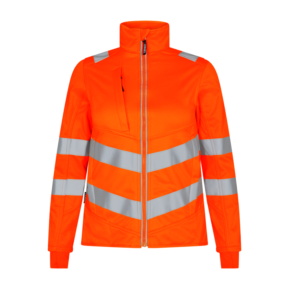 Safety Softshelljacke Damen Orange