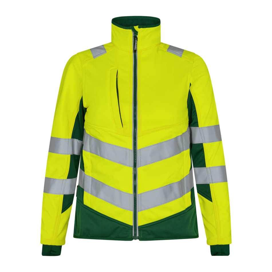 Safety Softshelljacke Damen Gelb/Grün