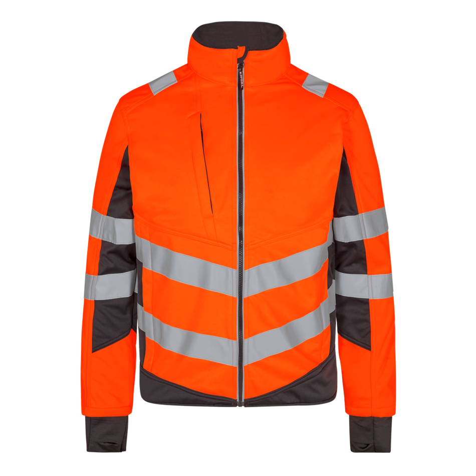 Safety Softshell-Jacke Orange/Anthrazit Grau