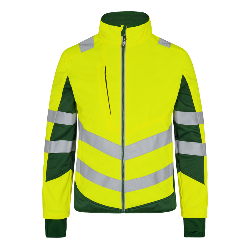 Safety Softshell-Jacke Gelb/Grün