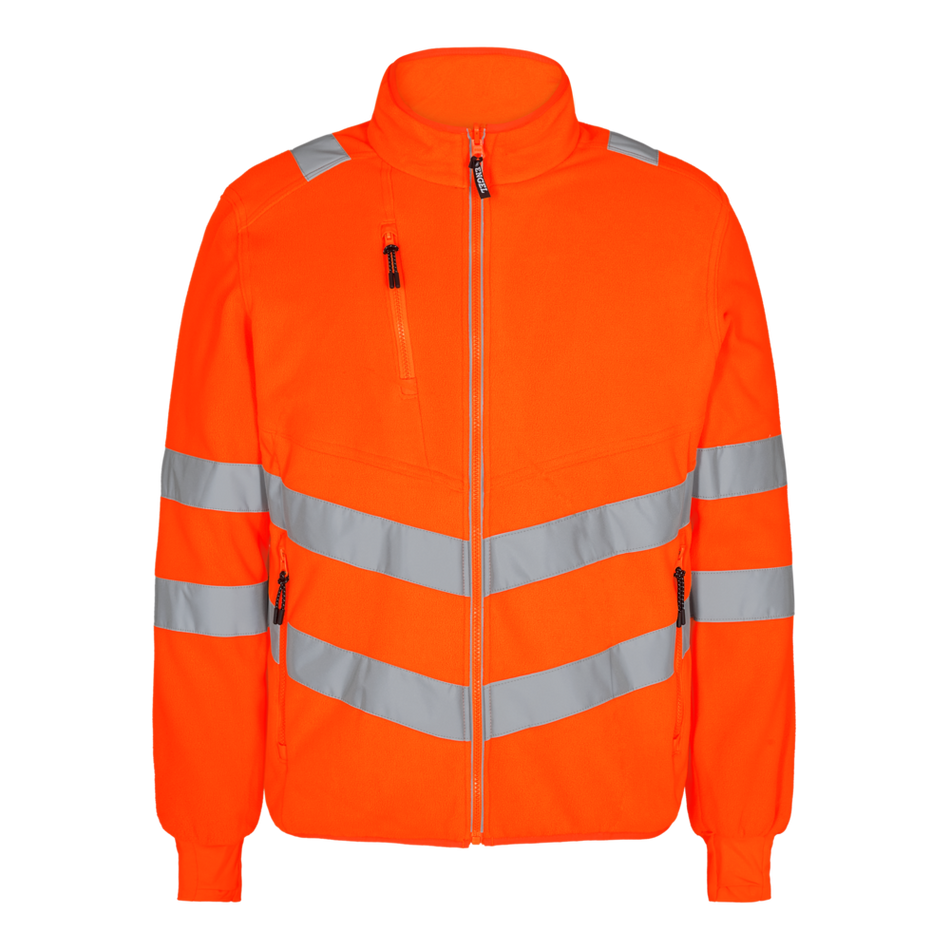 Safety Fleece Jacke Orange