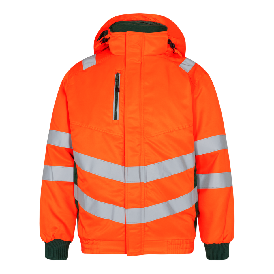 Safety Pilotjacke 1247-935 Orange/Grün