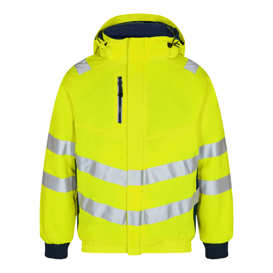 Safety Pilotjacke 1247-935 Gelb/Blue Ink
