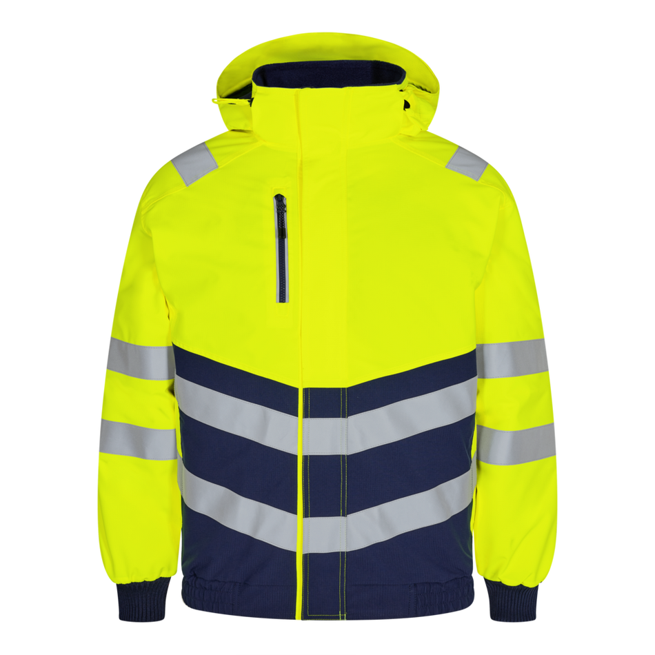 Safety Pilotjacke 1248-930 Gelb/Blue Ink