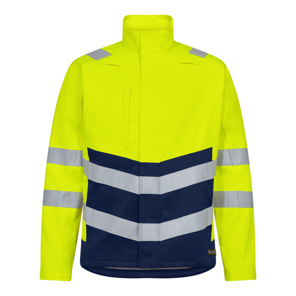 Safety+ Arbeitsjacke Gelb/Blue Ink