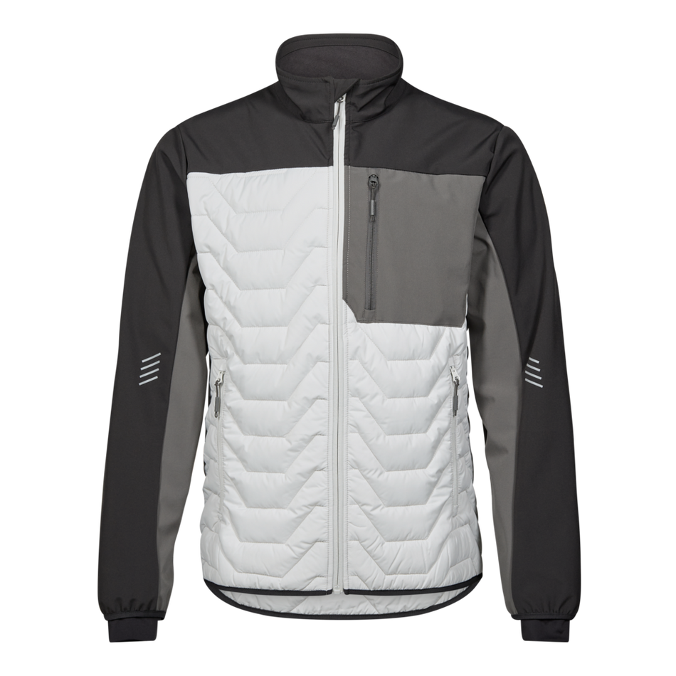Entire Steppjacke Bone White/Anthracite grey