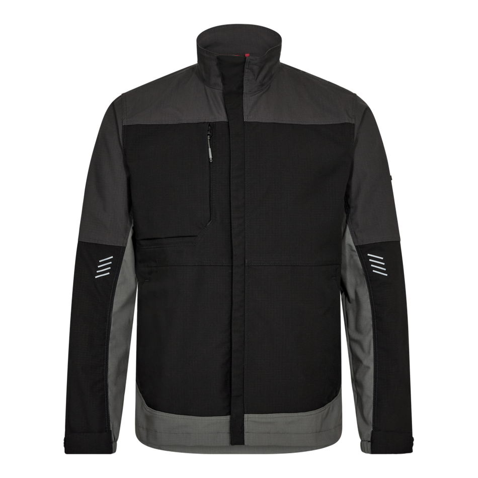 Entire Arbeitsjacke Schwarz/Anthrazit Grau