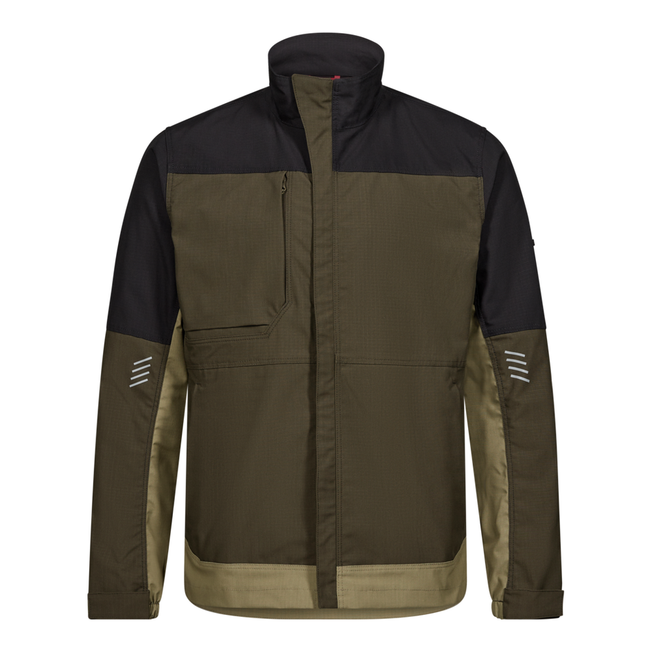 Entire Arbeitsjacke Forest Green/Schwarz