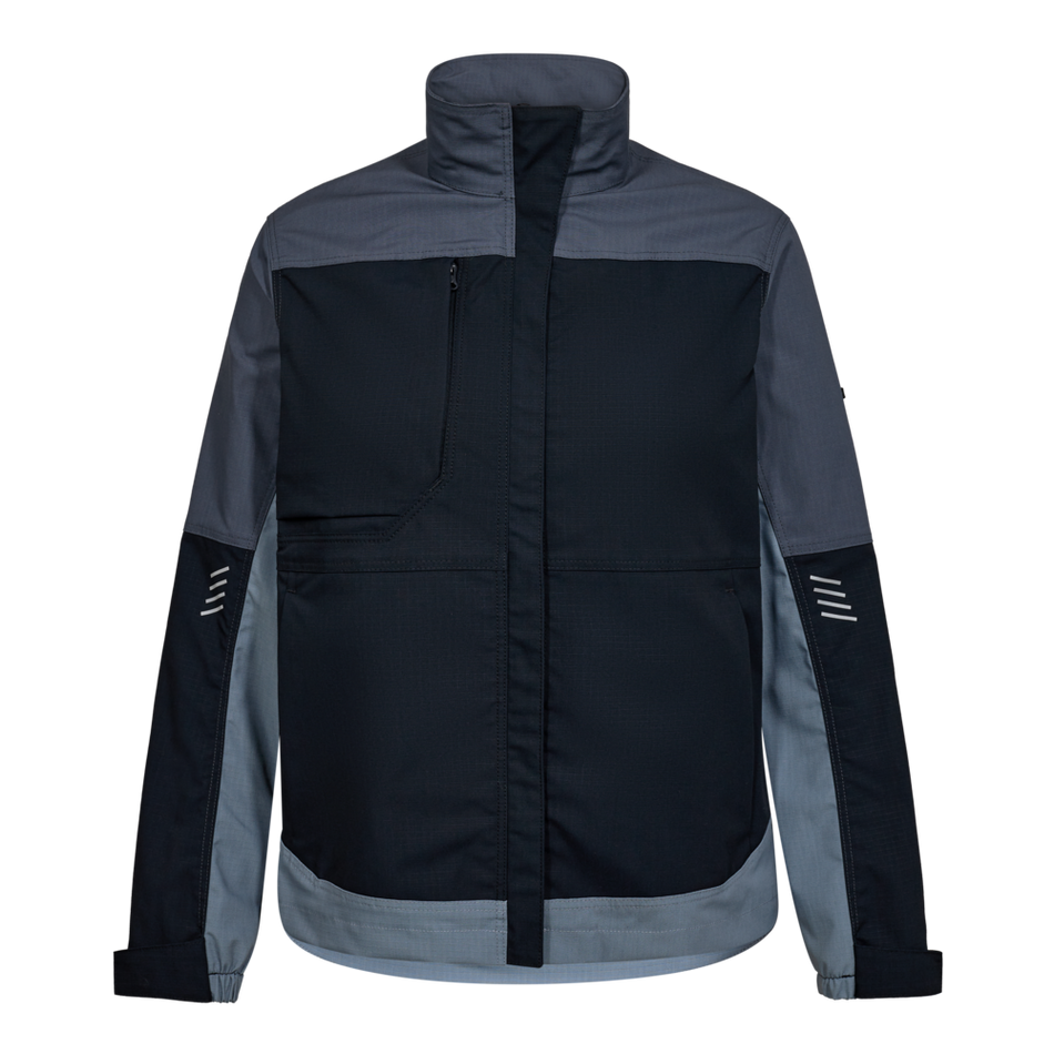 Entire Damen Arbeitsjacke Deep Blue/Dark Sea
