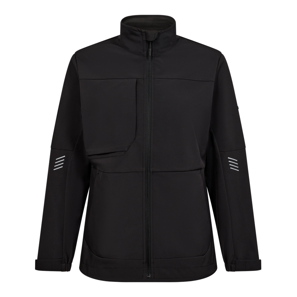 Entire Damen Softshelljacke Schwarz
