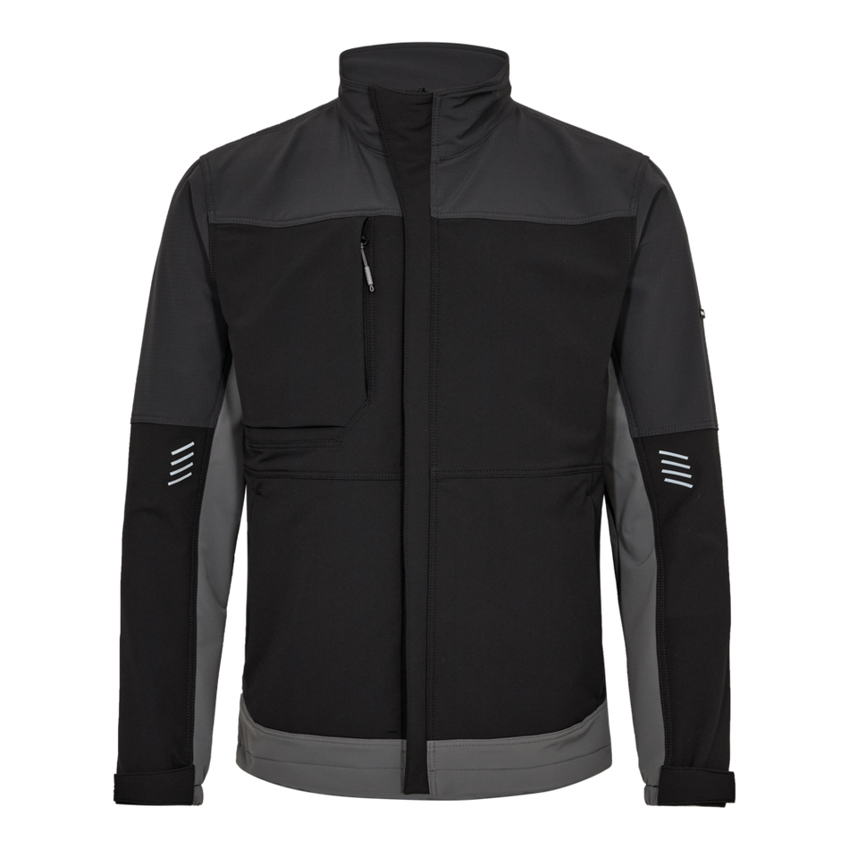 Arbeitsjacke mit Stretch Schwarz/Anthrazit Grau