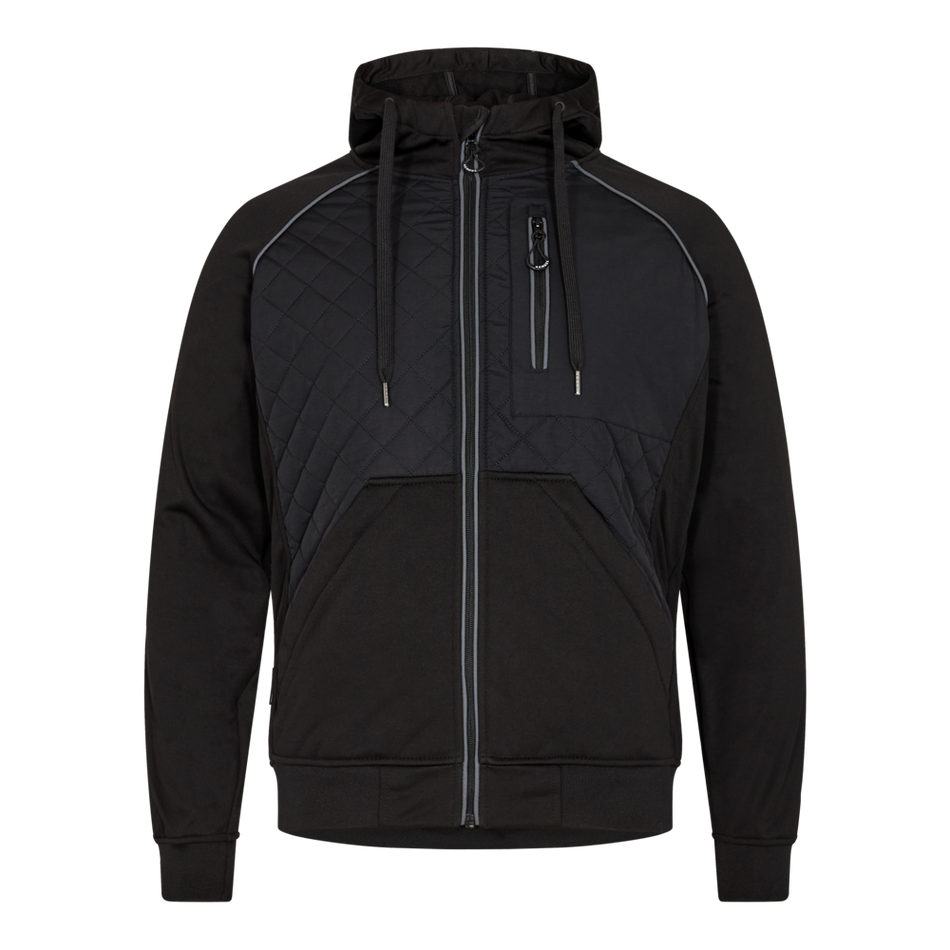 X-treme Softshell-Jacke/Kapuze Schwarz