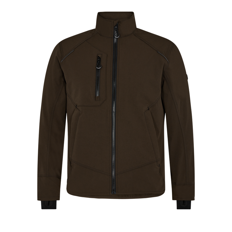 X-treme Stretch Jacke Mokkabraun