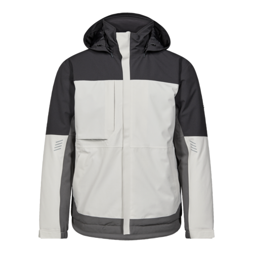 Entire Winterjacke Bone White/Anthracite grey