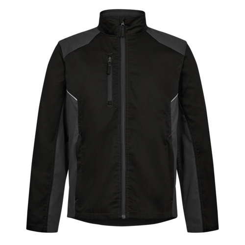 Venture Arbeitsjacke Schwarz/Anthrazit Grau