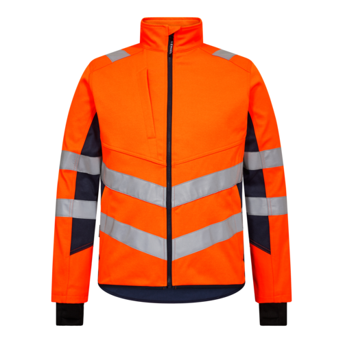 Safety Jacke Orange/Blue ink