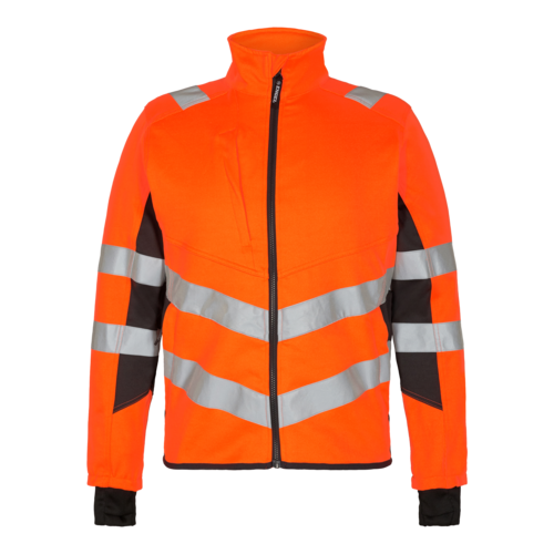 Safety Jacke Orange/Anthrazit Grau