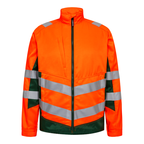 Safety Light Jacke Orange/Grün