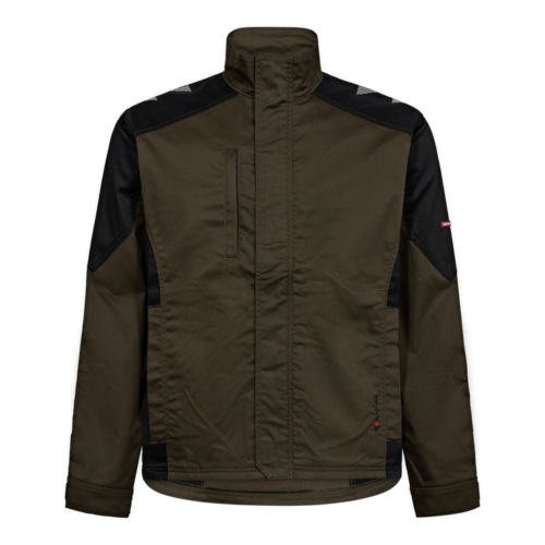 Galaxy Stretch Arbeitsjacke Forest Green/Schwarz