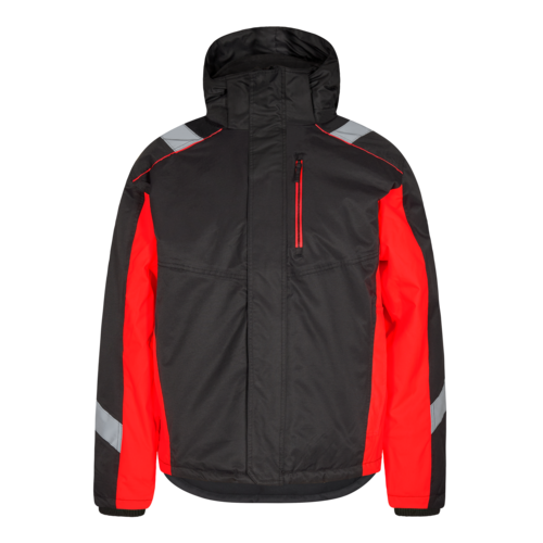 Cargo Winterjacke Schwarz/Rot