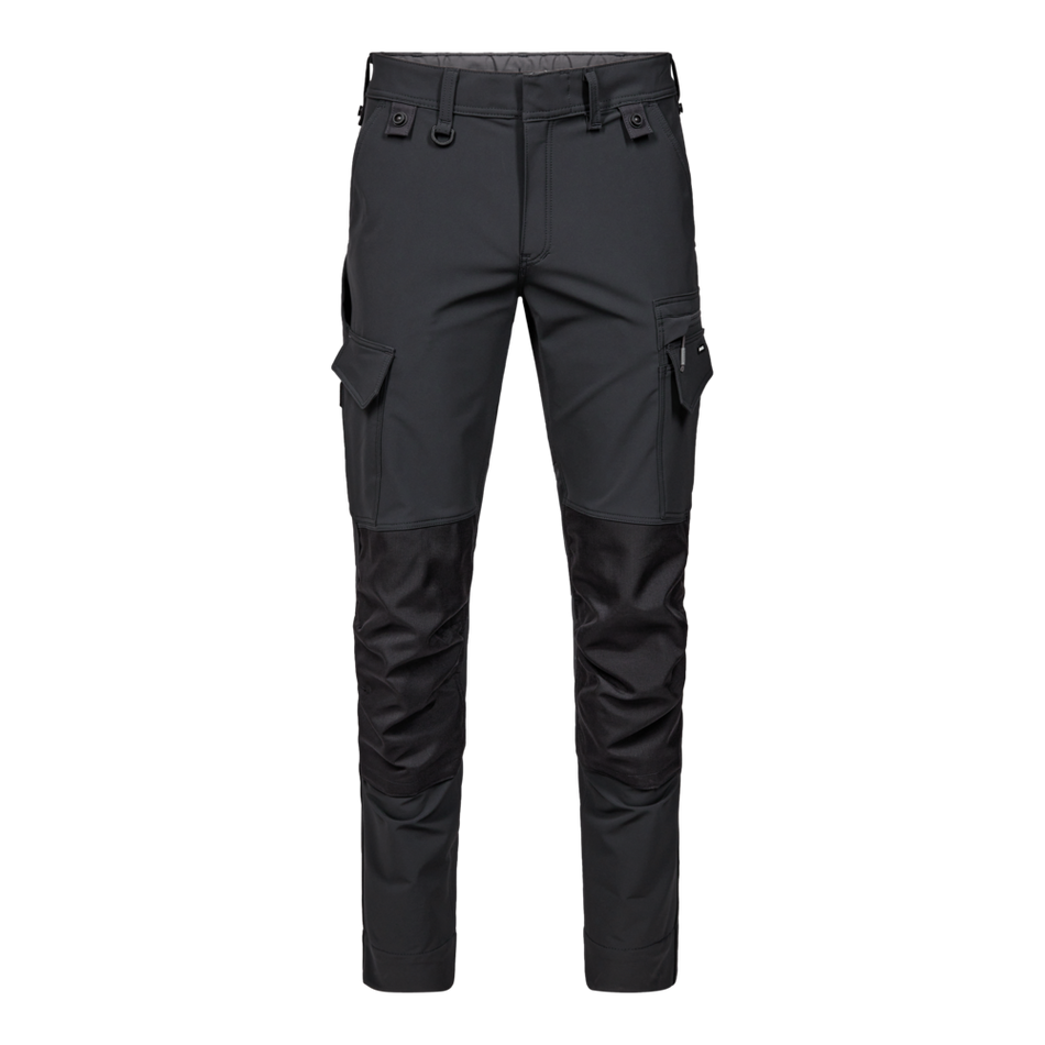 Entire Arbeitshose m/ 4-Wege-Stretch Anthrazitgrau/Schwarz