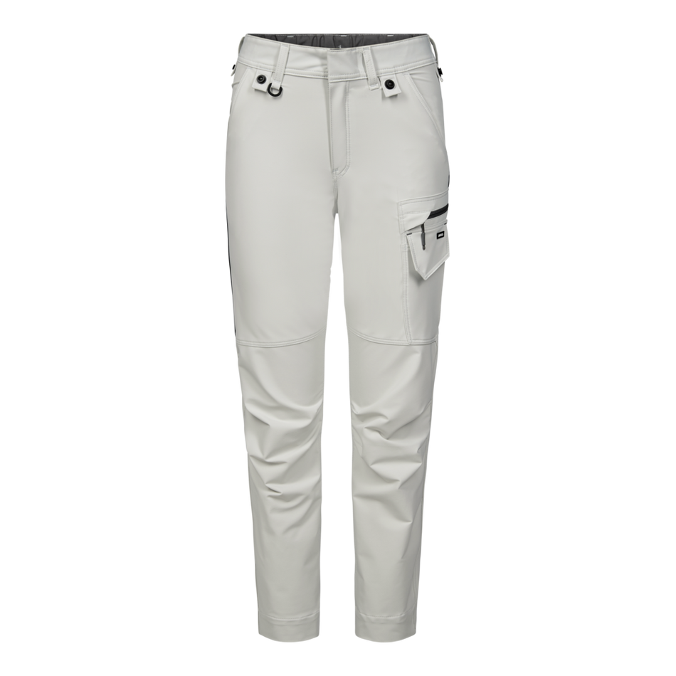 Entire Damen Servicehose m/ 4-Wege Stretch Bone White/Anthracite grey