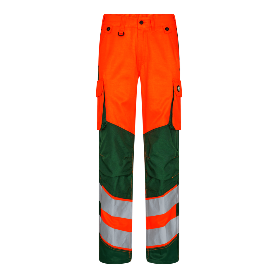 Safety Light Damenhose Orange/Grün