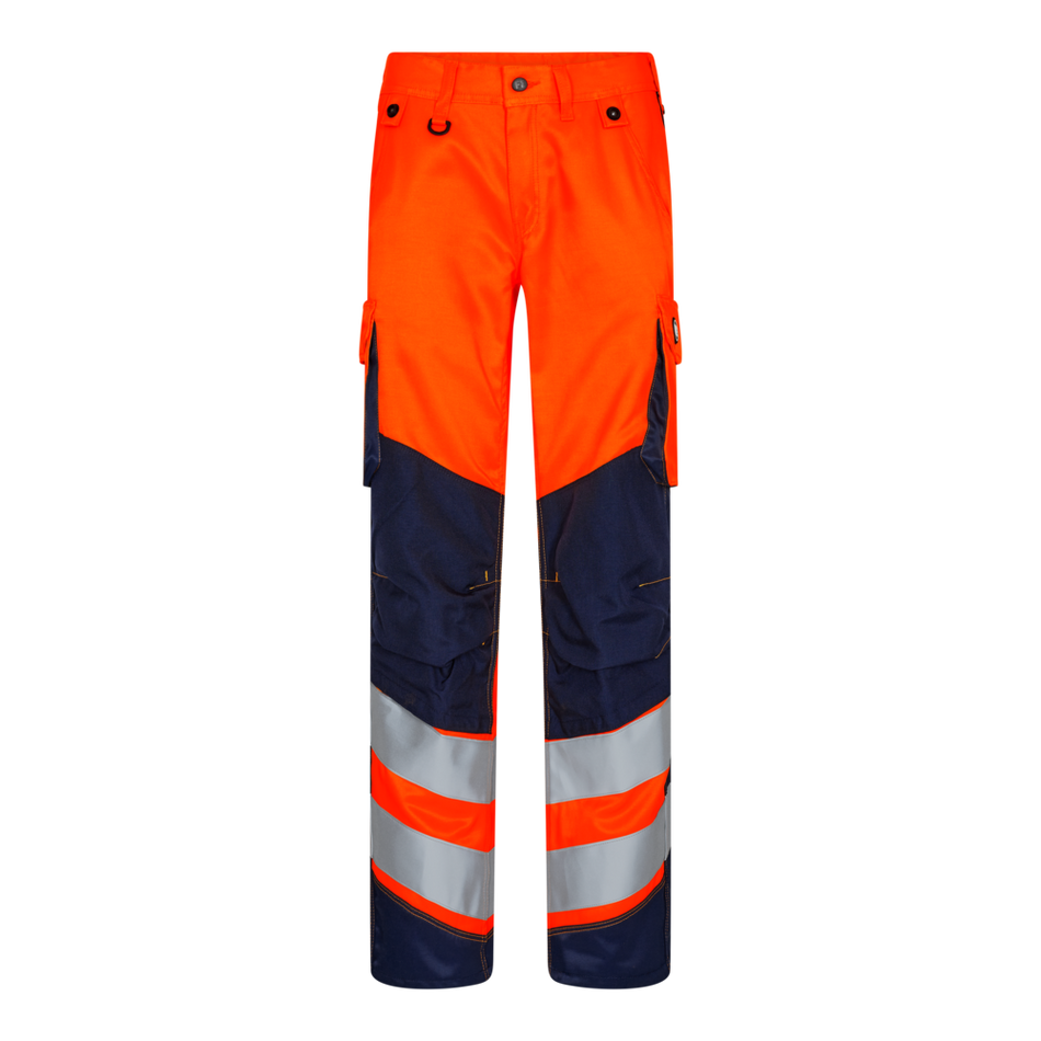 Safety Light Damenhose Orange/Blue ink