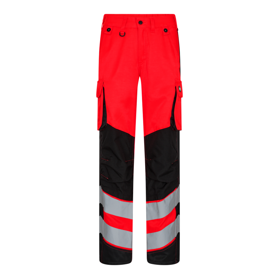 Safety Light Damenhose Rot/Schwarz