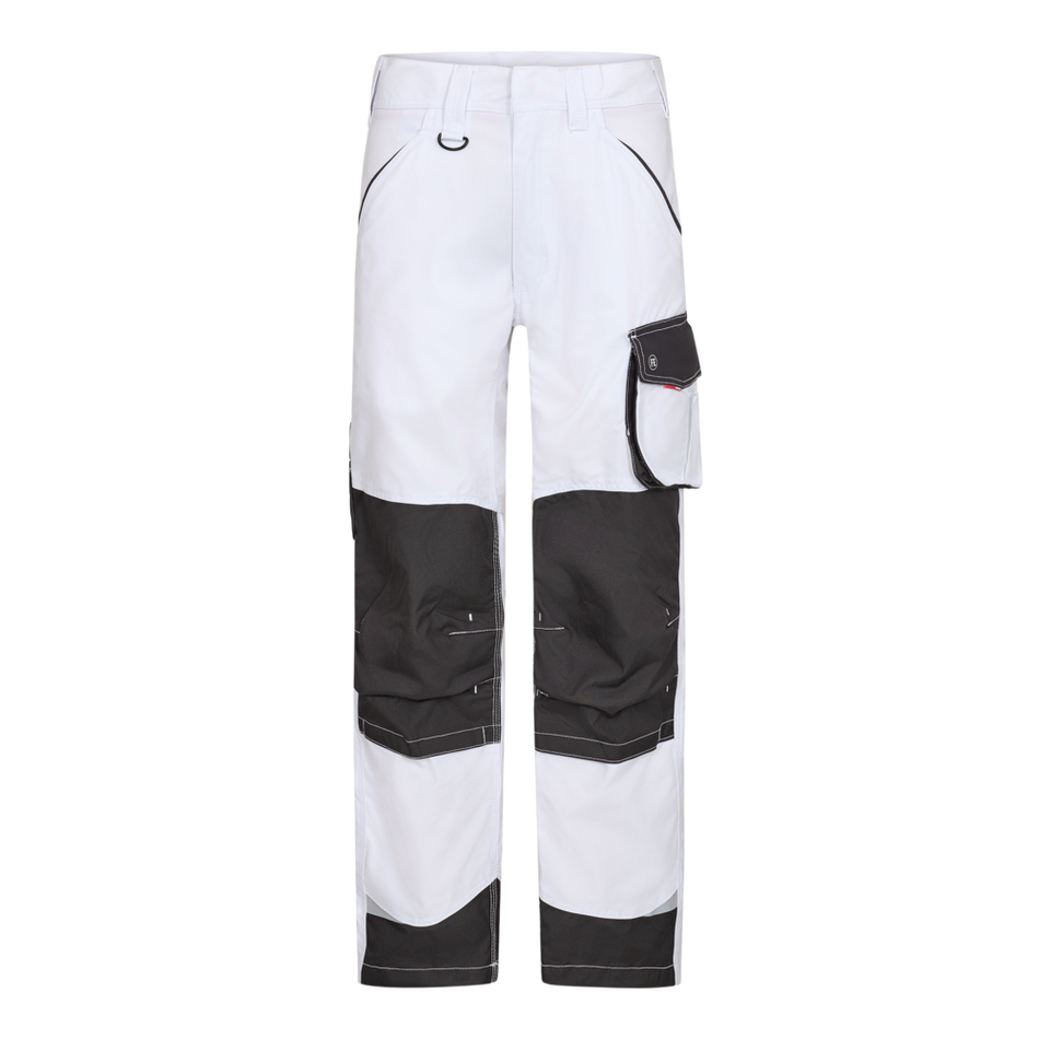 Galaxy Arbeitshose Weiss/Anthrazit Grau