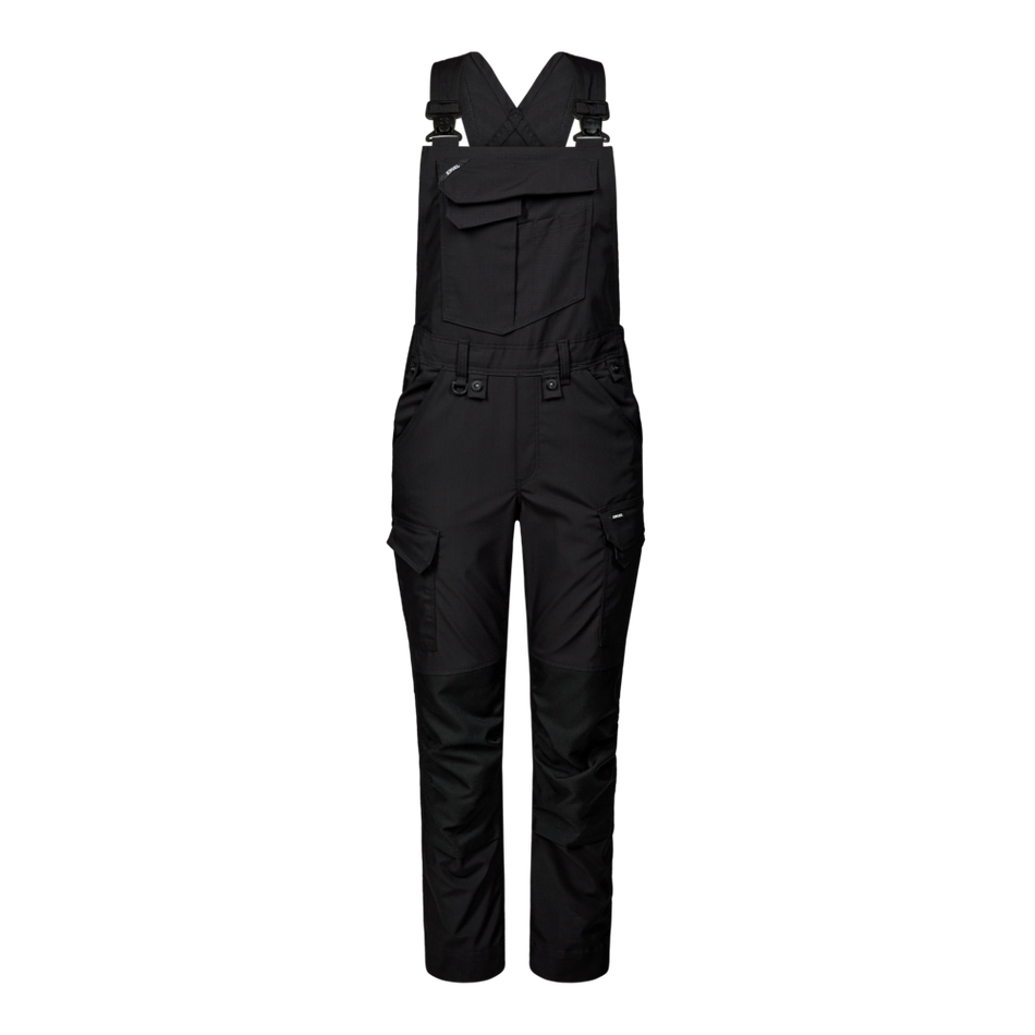 Entire Damen Latzhose Schwarz