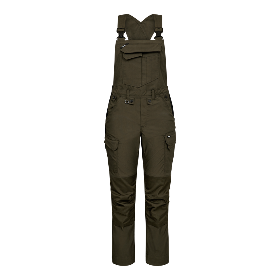Entire Damen Latzhose Forest Green